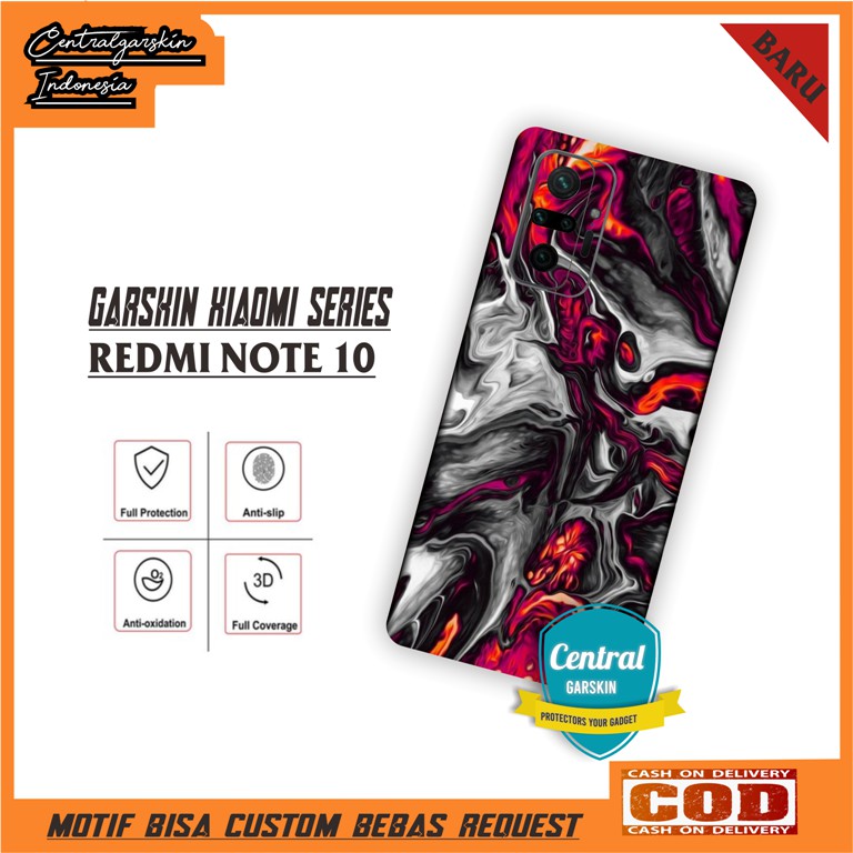 Garskin Redmi Note 10 / 10e Fullbody - Red