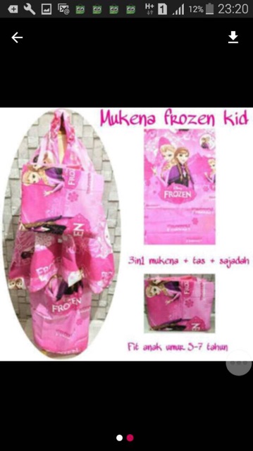 Mukena frozen