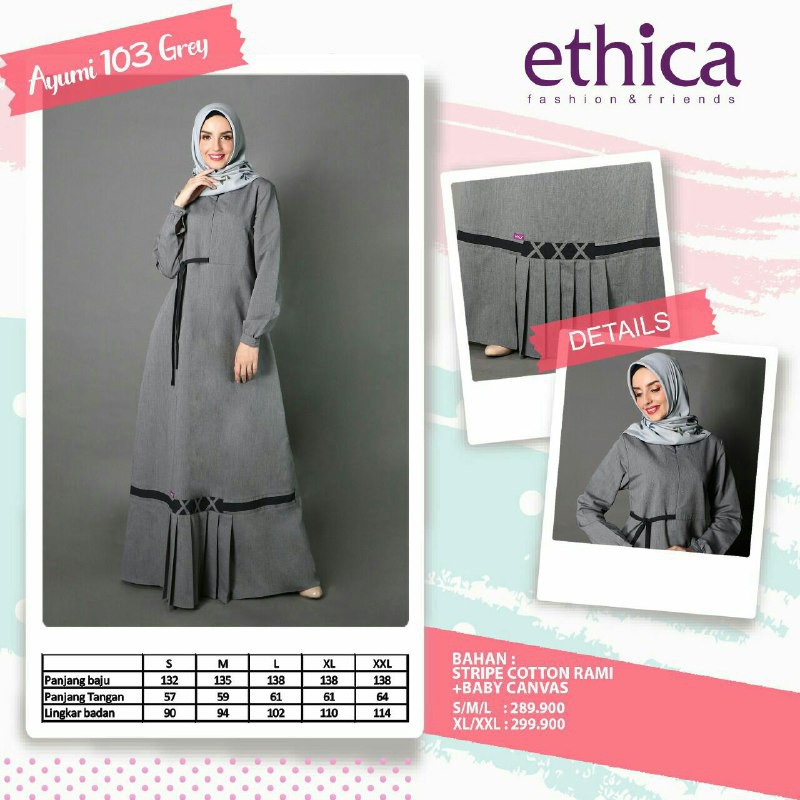 Gamis Ethica Ayumi 103