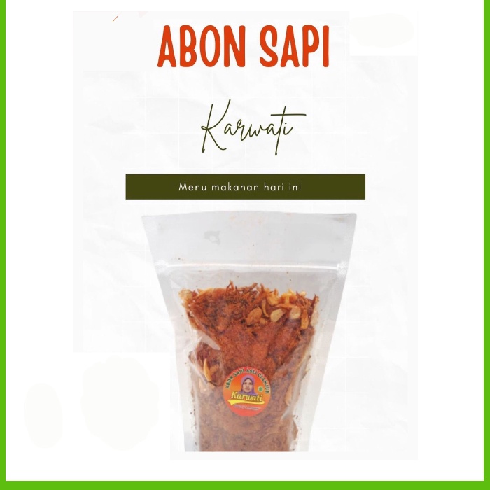 

abon sapi karwati pouch