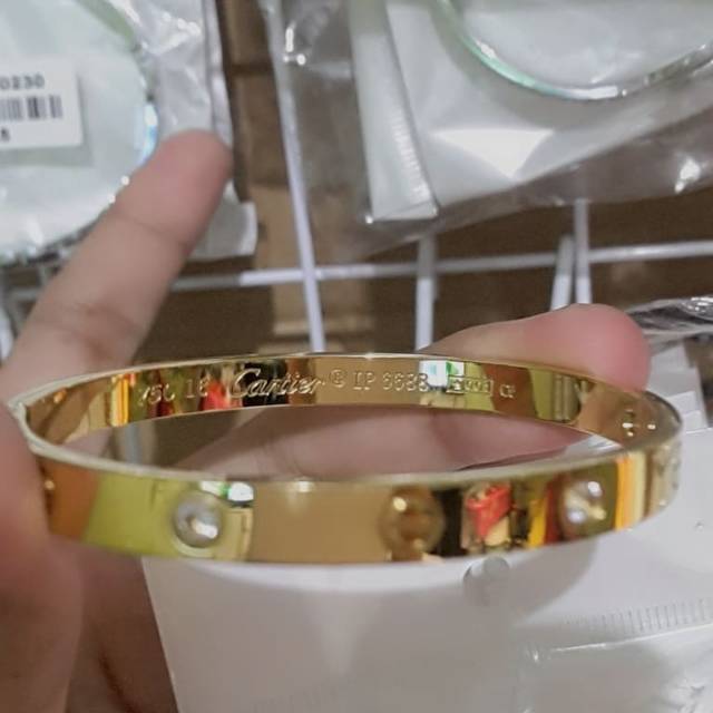 Gelang cartier titanium