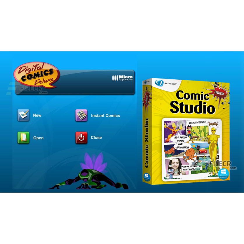 [FULL VERSION] Digital Comic Studio Deluxe LIFETIME - GARANSI AKTIVASI