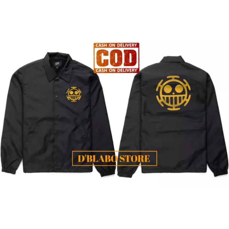 jaket one piece trafalgar law jaket coach one piece