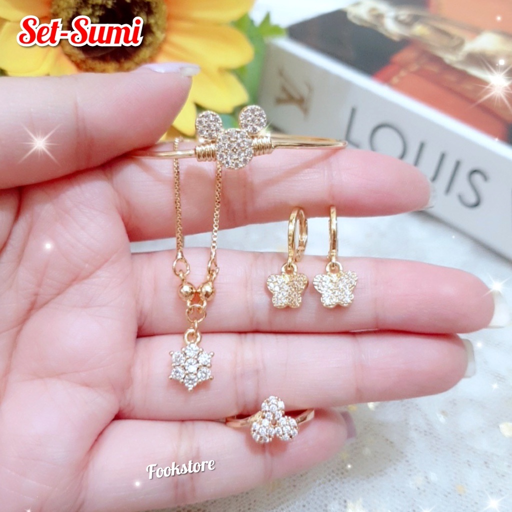 TERMURAH SET ANAK ISI 4PCS XUPING/ ANTI ALERGI