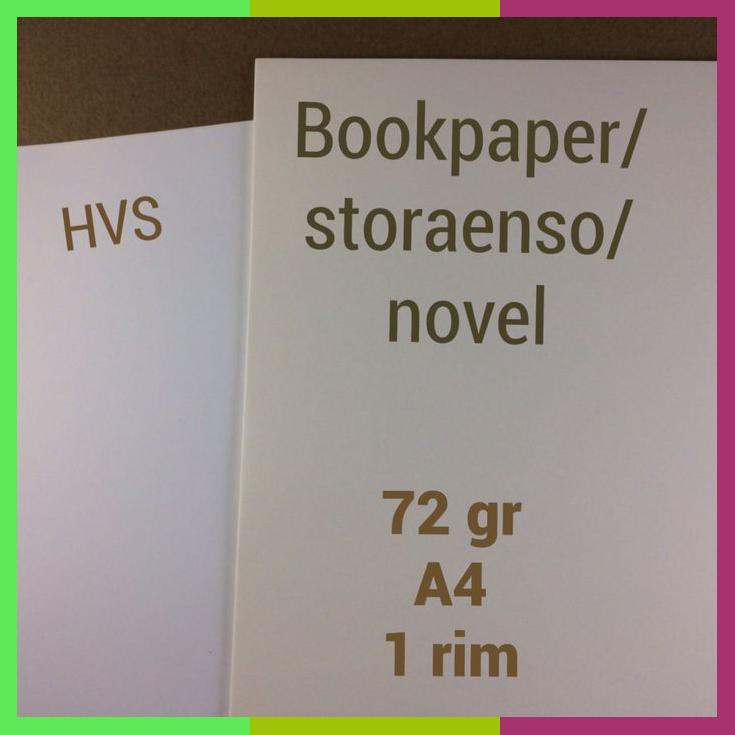 Book Paper Bookpaper Storaenso Novel 72 Gr A4