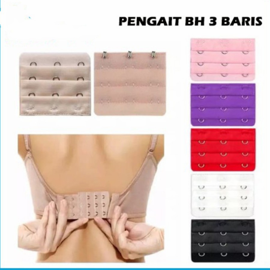 Save a Bra - Kait Bh Tambahan Extender - Dalaman Wanita Tali Sambung Kait 3 dan Kait 2 Extension