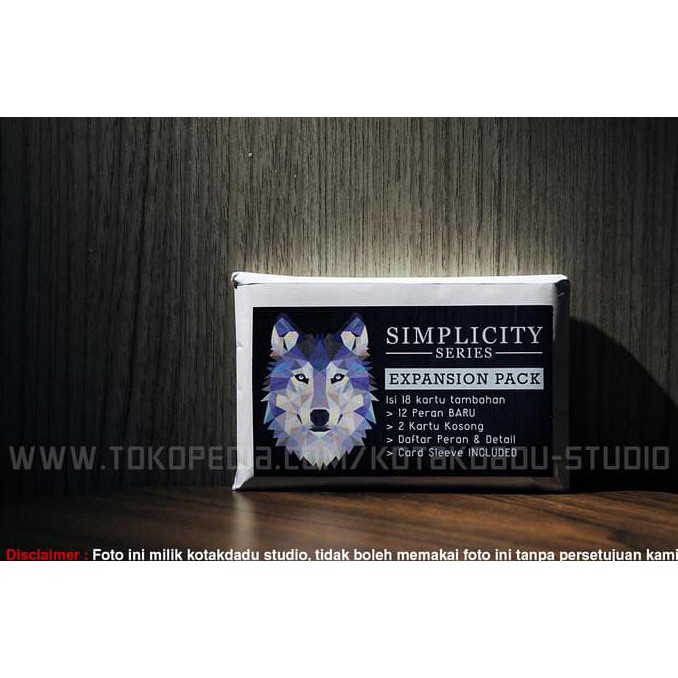 Expansion Pack The Werewolf Game (TWG) SC Series (+18 Kartu) Kode 1450