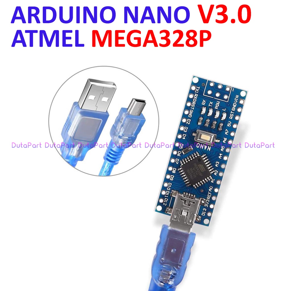 Arduino Nano V3.0 ATMega328P 5V 16Mhz CH340G CH340 V3