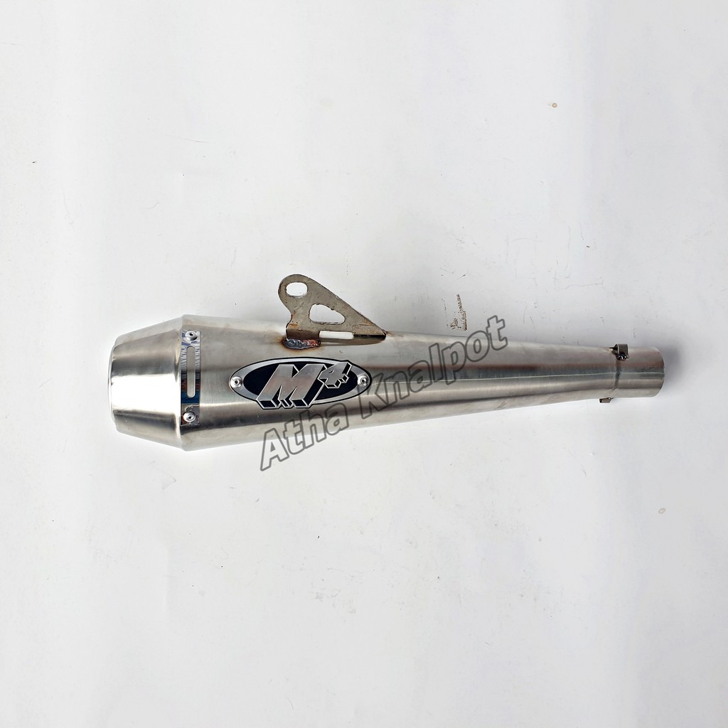 Silincer Knalpot Japstyle M4 Stainless Knalpot Silincer