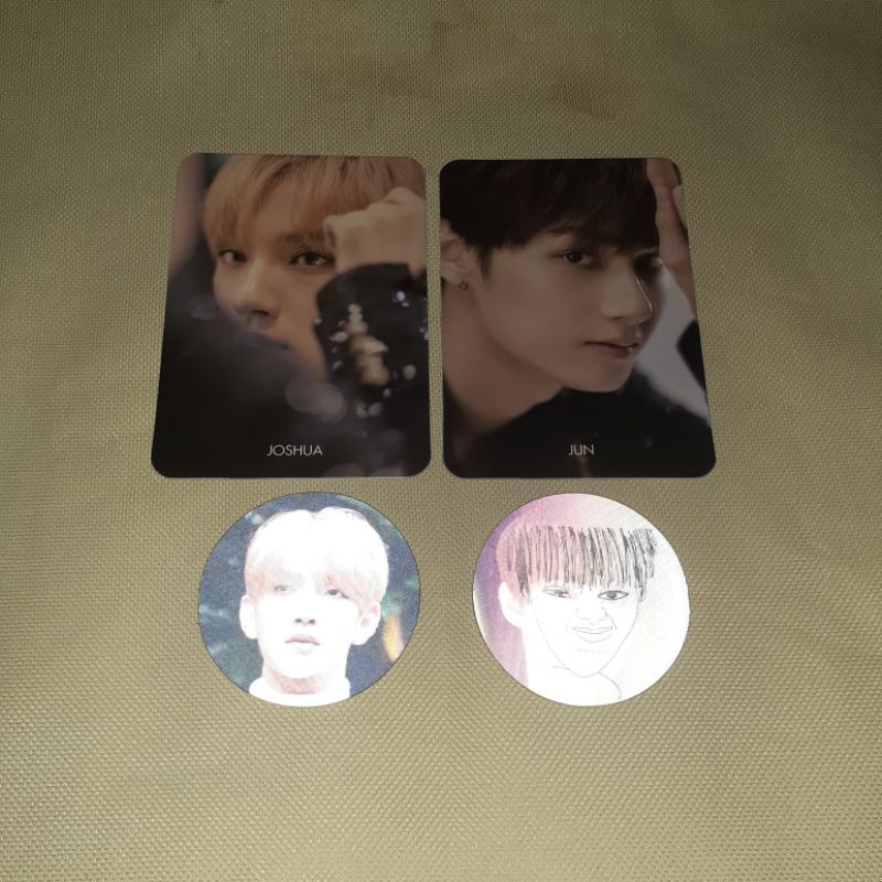 [READY STOCK] SEVENTEEN DICON JAPAN EDITION JOSHUA JUN PC LENTI STICKER PHOTOCARD