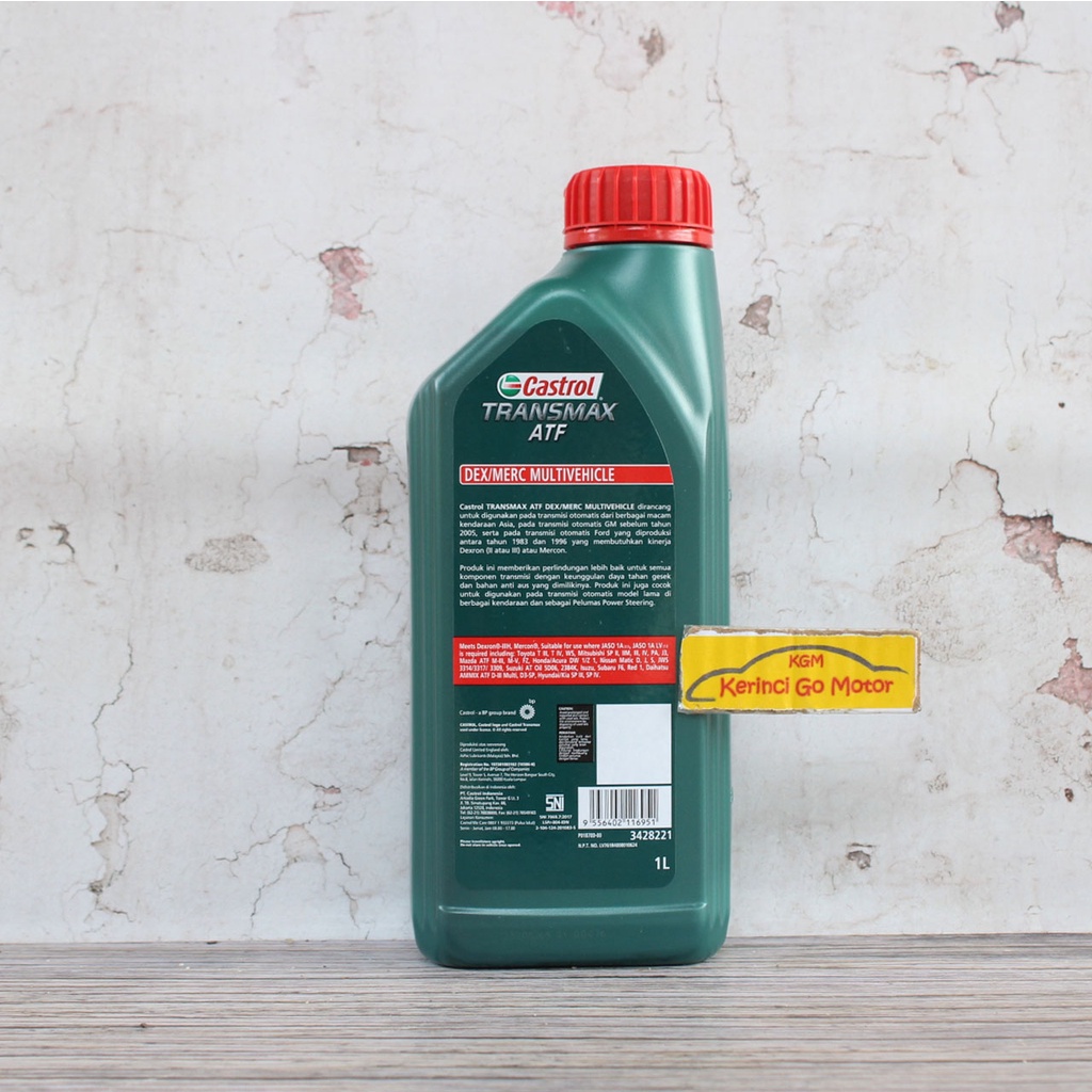 OLI CASTROL ATF D-lll 1L - OLI TRANSMISI CASTROL ATF DEX lll 1L