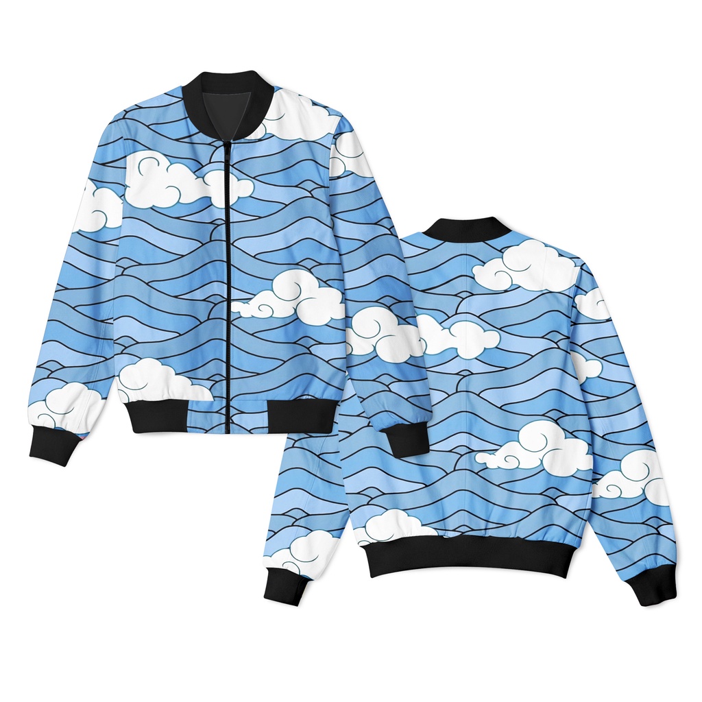 JAKET  BOMBER ANIME SAKONJI UROKODAKI DEMON SLAYER