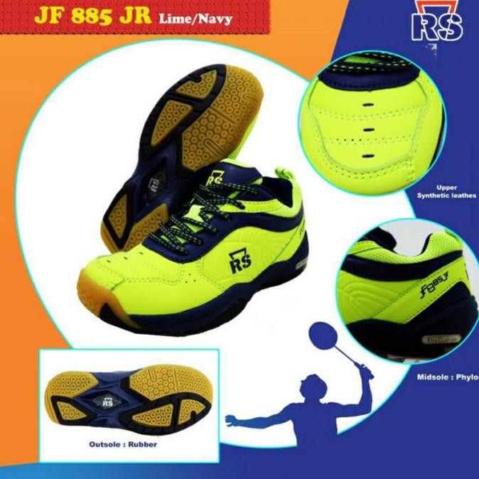Murah Sepatu Badminton Rs Jf 885 Junior