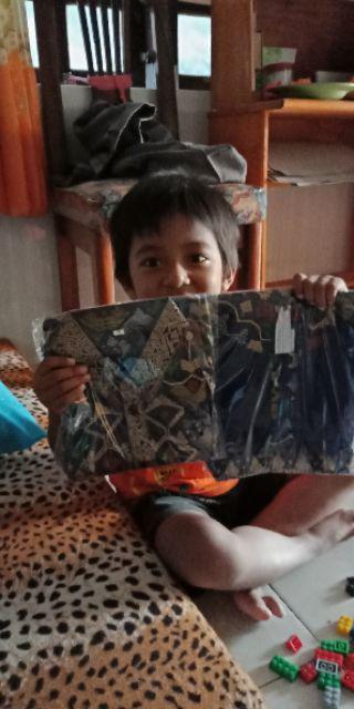 Sarimbit Batik Mentari Seragam Batik Anak Baju Anak Dress Batik Modern Seragam Batik Keluarga