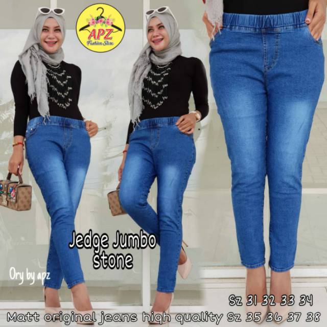 CELANA JEGING WANITA JEDGE JEANS LEGGING