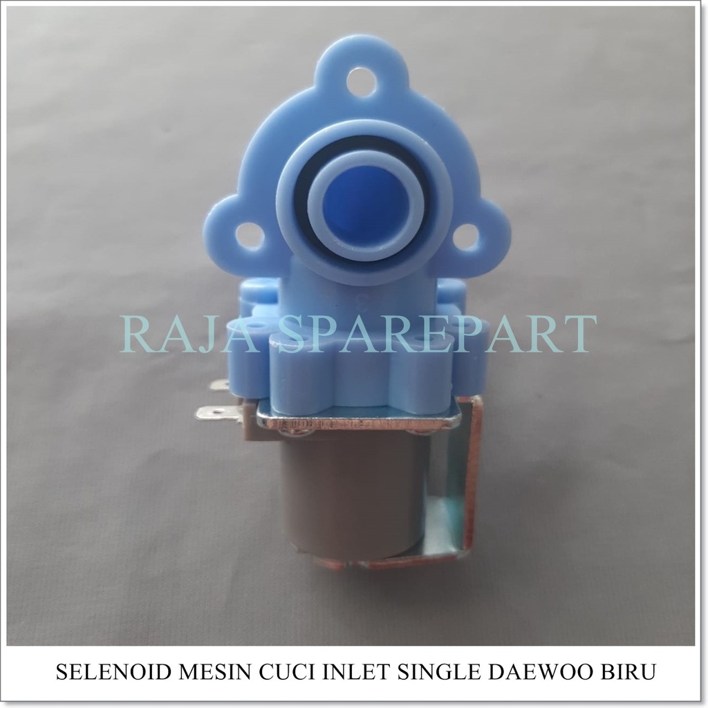 Selenoid / Water Inlet Mesin Cuci INLET SINGLE DAEWOO BIRU (AC 220V)