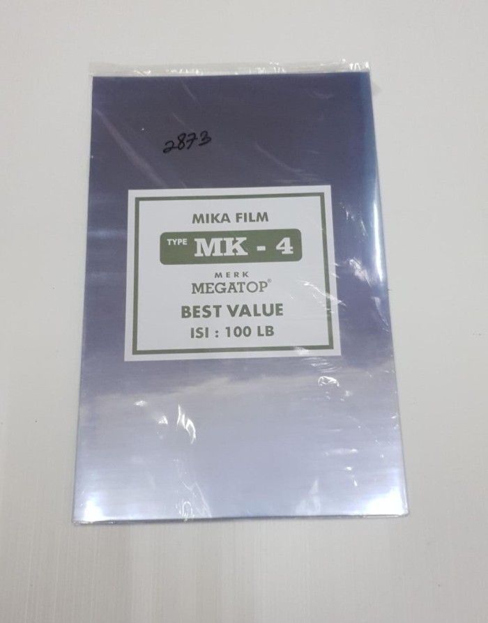 

COVER MICA MEGATOP MK-4 TRANSPARAN FOLIO (100lbr) PLASTIK MIKABENING
