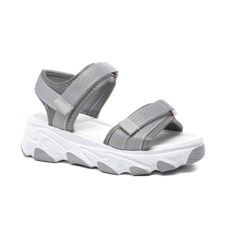 PVN Micha Sandal Tali Wanita Black Lilac 241-Ash Grey
