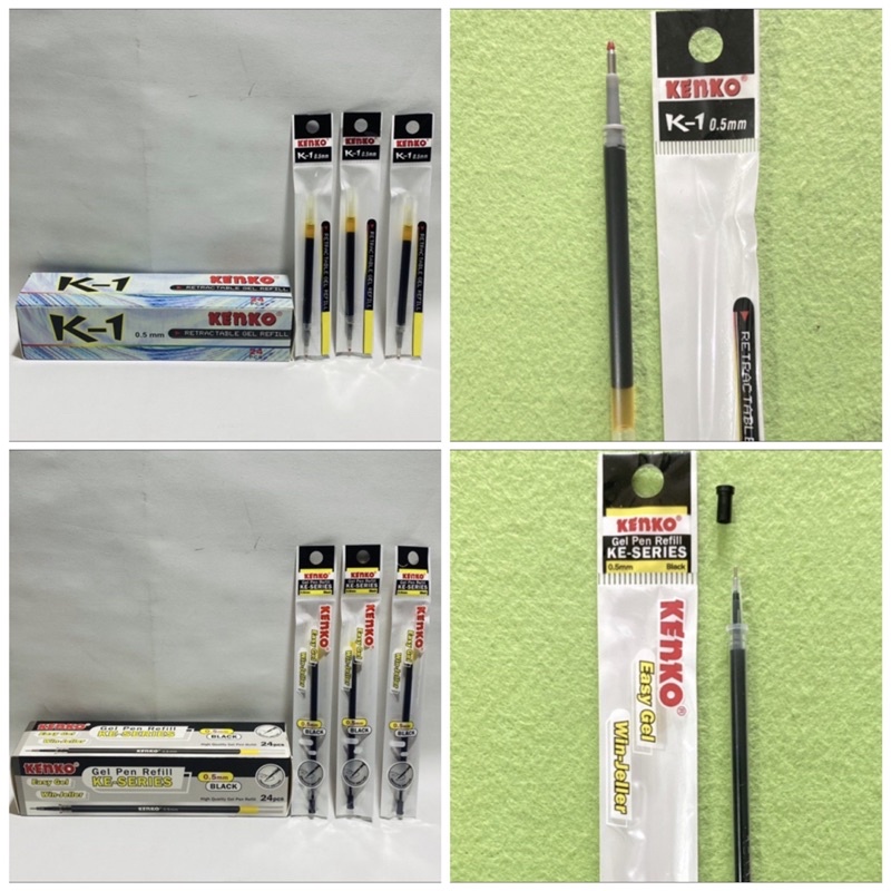 

REFILL PULPEN KENKO / ISI PENA KENKO 0.5 MM / 1 BOX ISI 24 PCS
