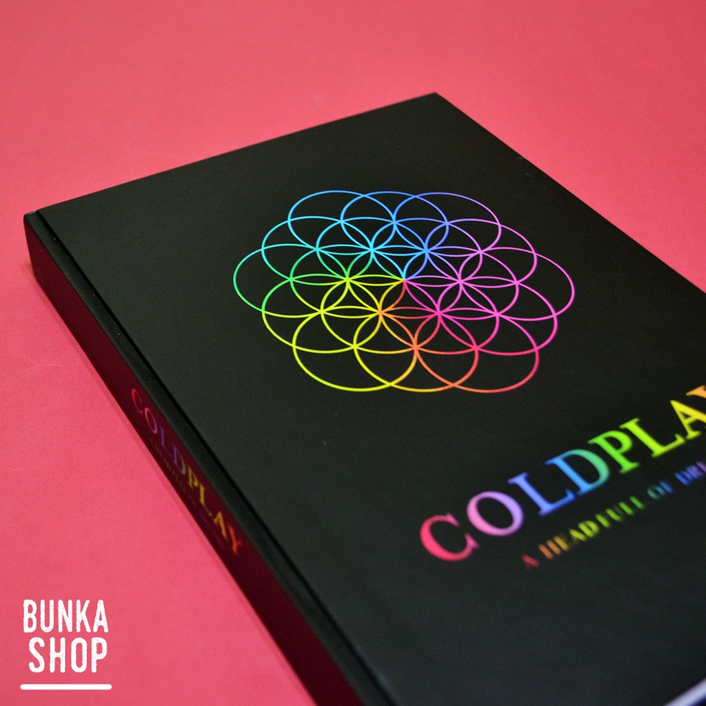 

Note Book Hardcover Band Musik Coldplay A5 200 Lembar Jurnal Agenda Planner