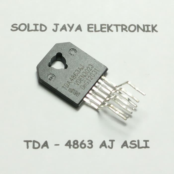 Transistor TDA4863AJ ASLI ORI - IC TR TDA 4863 AJ TR Vertical Vertikal