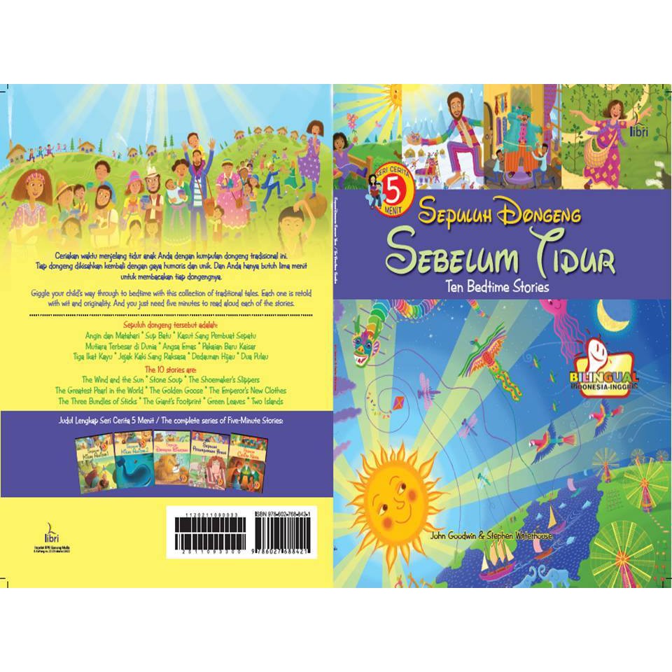 Sepuluh Dongeng Sebelum Tidur-Seri Cerita 5 menit-Bilingual