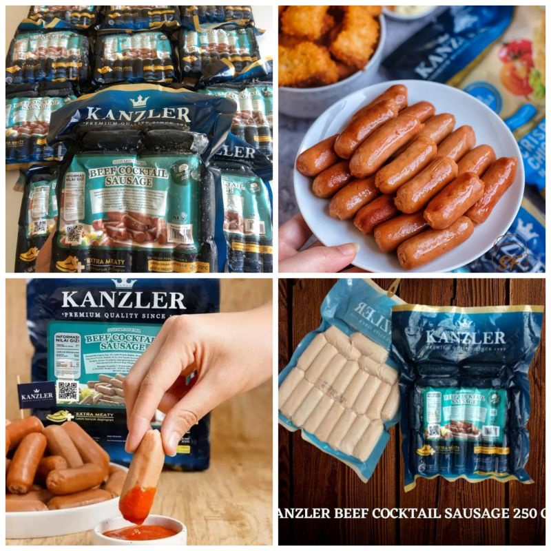 

Sosis kanzler cocktail 250gr