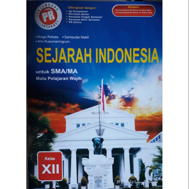 Jual Buku PR/LKS Sejarah Indonesia wajib kelas XII, 12 (K13 revisi