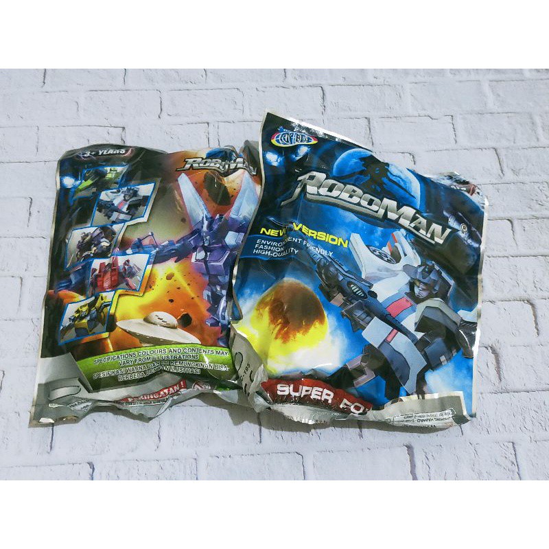 Mainan Lego Rakit Bongkar Pasang Sachet Edukasi Robot / Dinosaurus / Truck