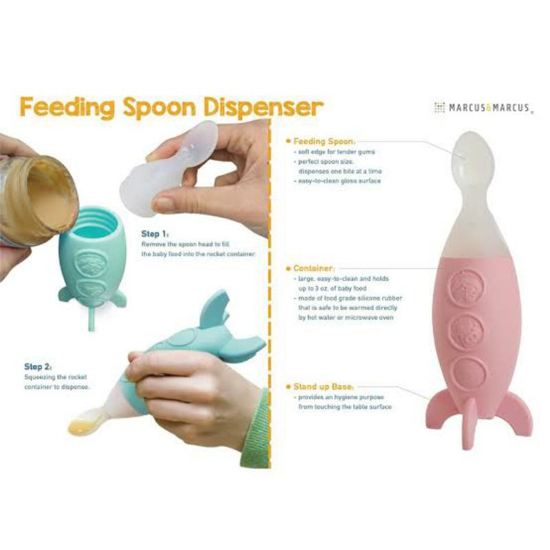 Marcus n Marcus Feeding Spoon Dispenser