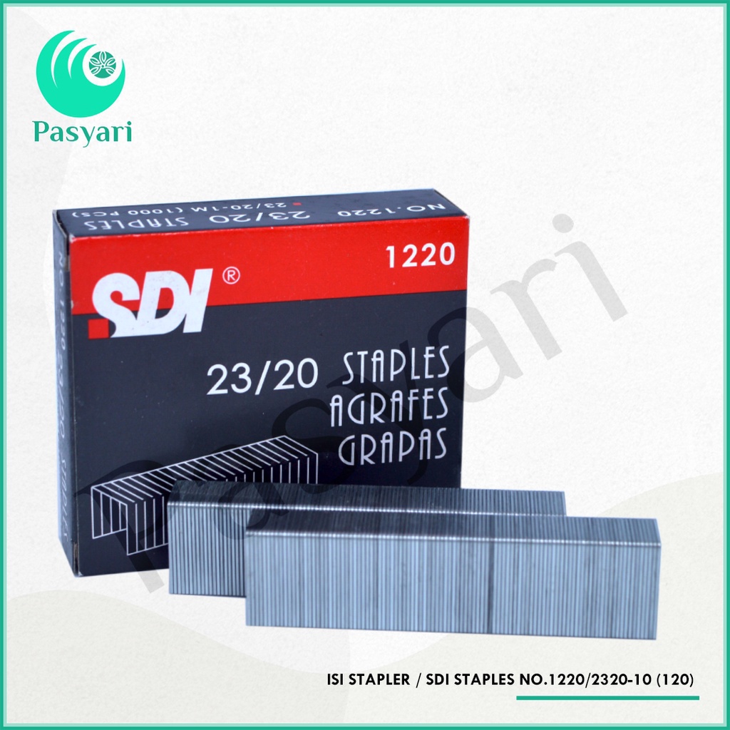 

Isi Stapler / Sdi Staples No.1220/2320-10 (120)