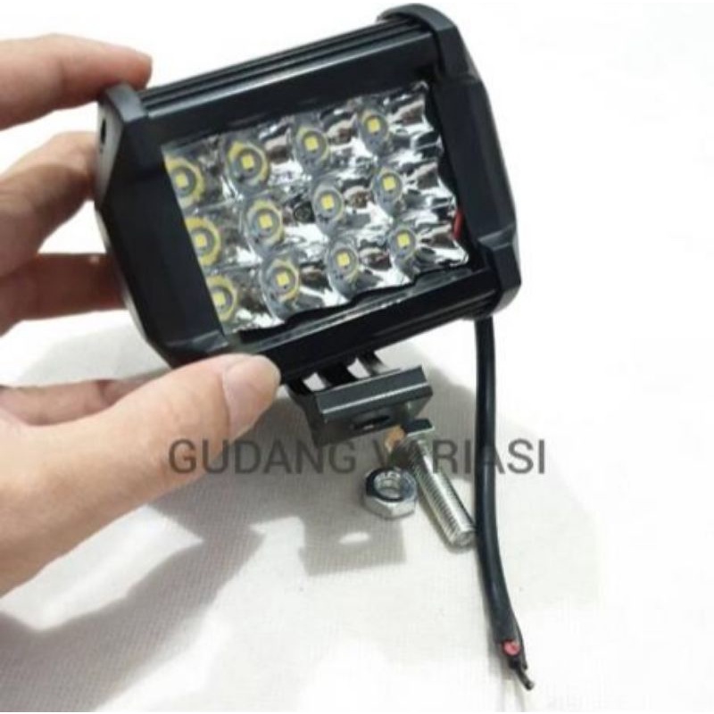 Lampu Tembak Sorot Cwl Cree Work Light 12 Led 36 Watt Super Terang