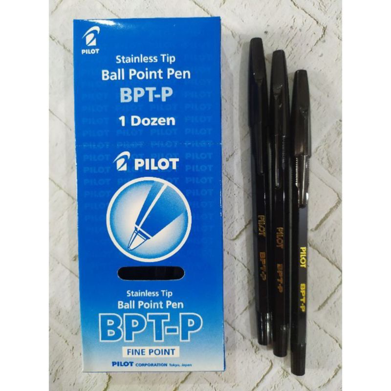 

Bulpen Pilot Bptp Hitam (12 Pc)