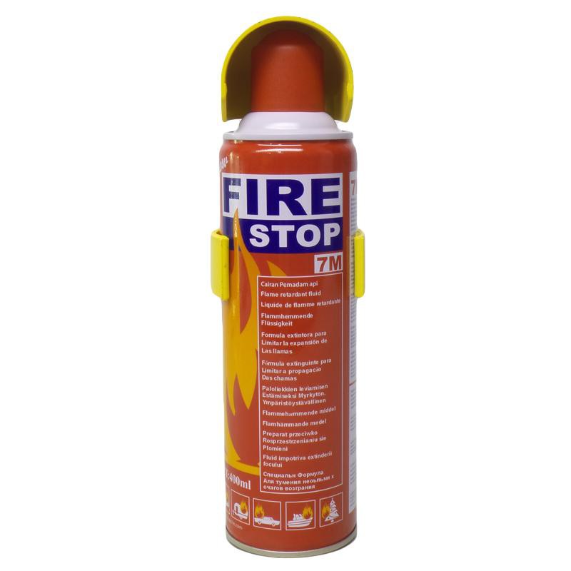 Fire Stop Pemadam Api Racun Api Portabel 400 ML Fire Extinguisher - Hitam