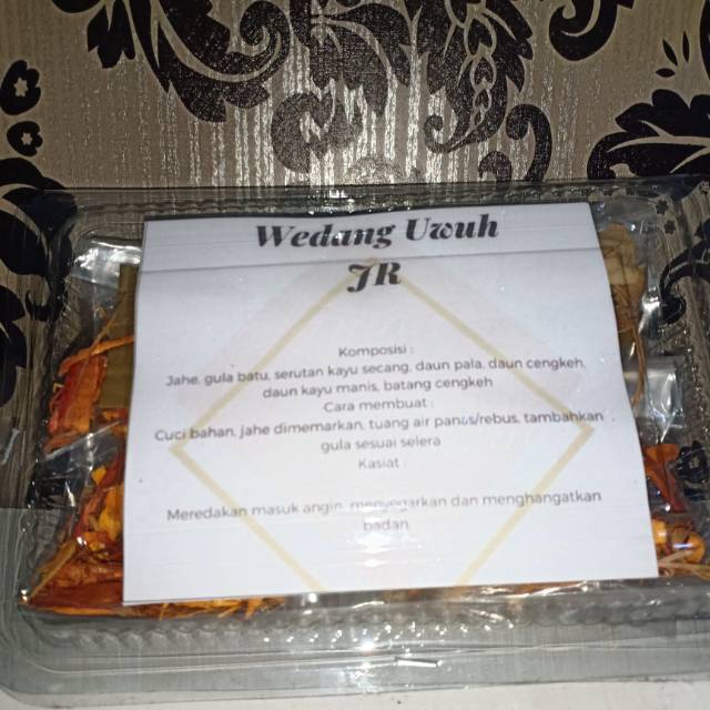 

Wedang uwuh jr