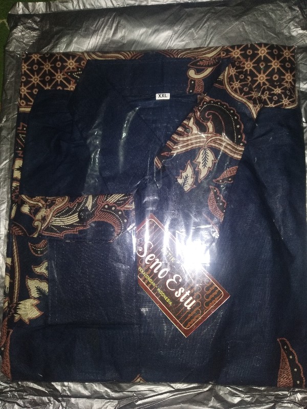 Kemeja Batik /  Batik Pria Lengan Panjang Baju Batik Pria Size M L Xl Xxl Xxxl