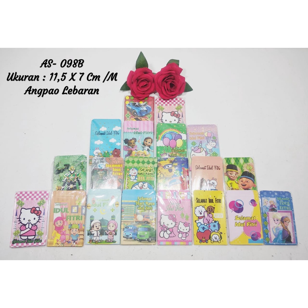 

AMPLOP/ ANGPAO LEBARAN KARAKTER 2022 (AS-098B)