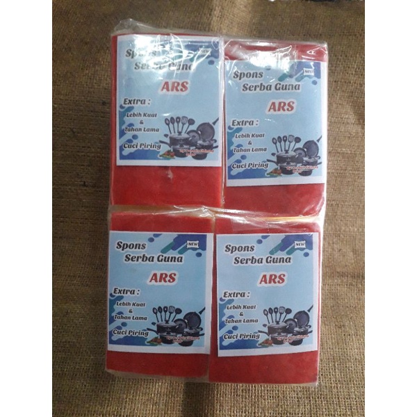 Busa cuci piring serbaguna polos&amp;lapis isi 12pcs