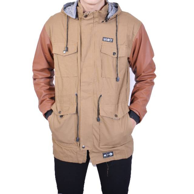 jual produk   Kent Jaket Parka KENT Reglan Cream Brown   high quality bandung