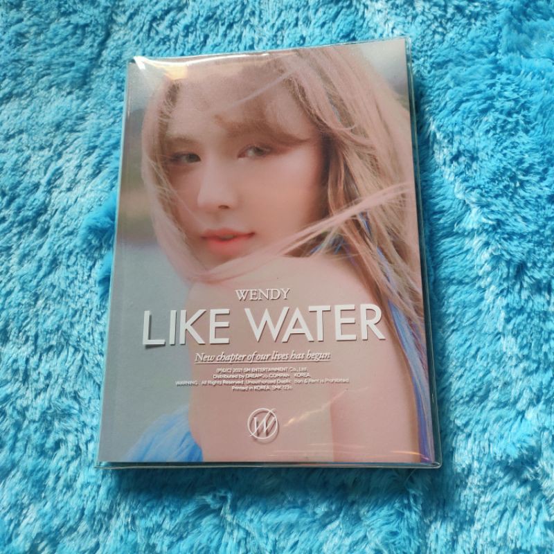 [Sharing] Wendy 1st Mini Album - Like Water