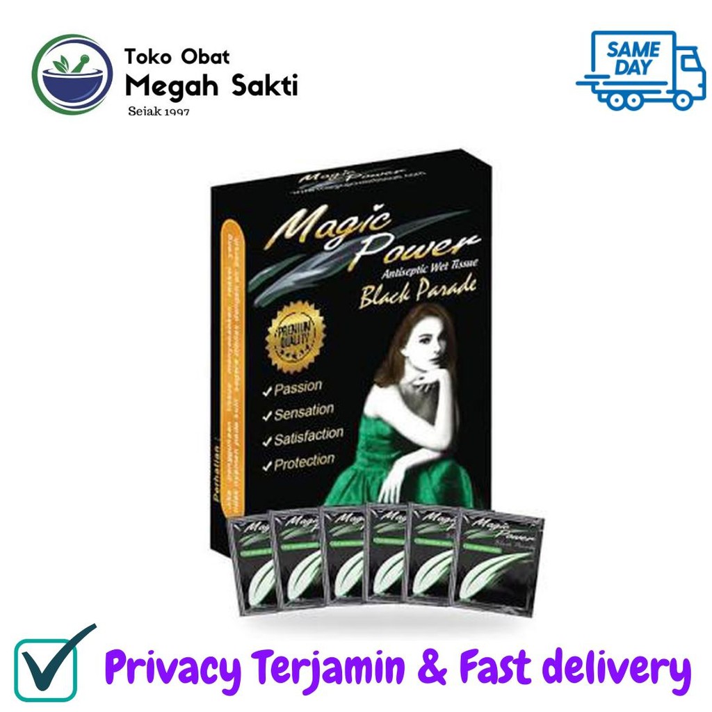 Tissue / Tisu Magic Power BLACK PARADE