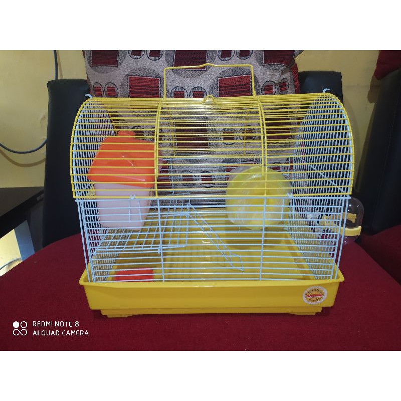 Kandang hamster fullset tingkat 2