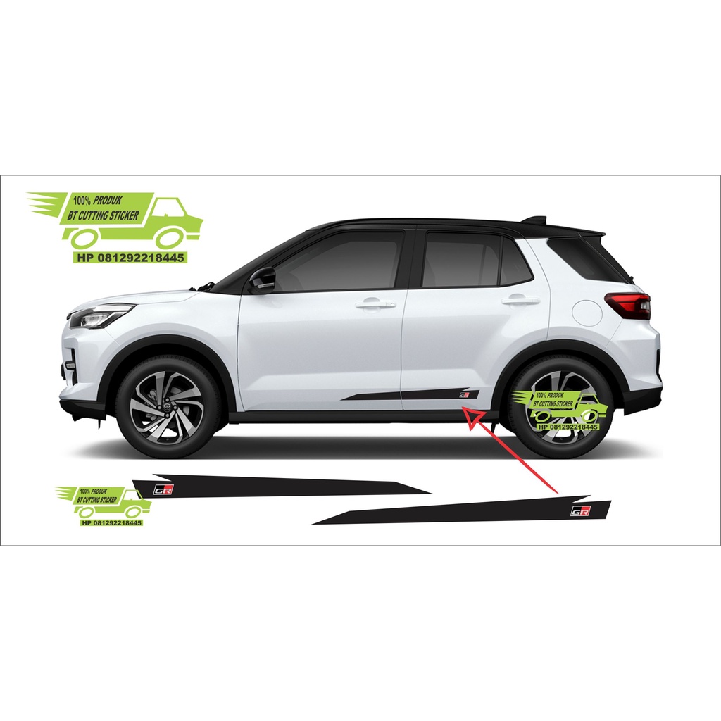 sticker mobil toyota raize sticker raize sticker list raize sticker toyota raize sticker gr sport st