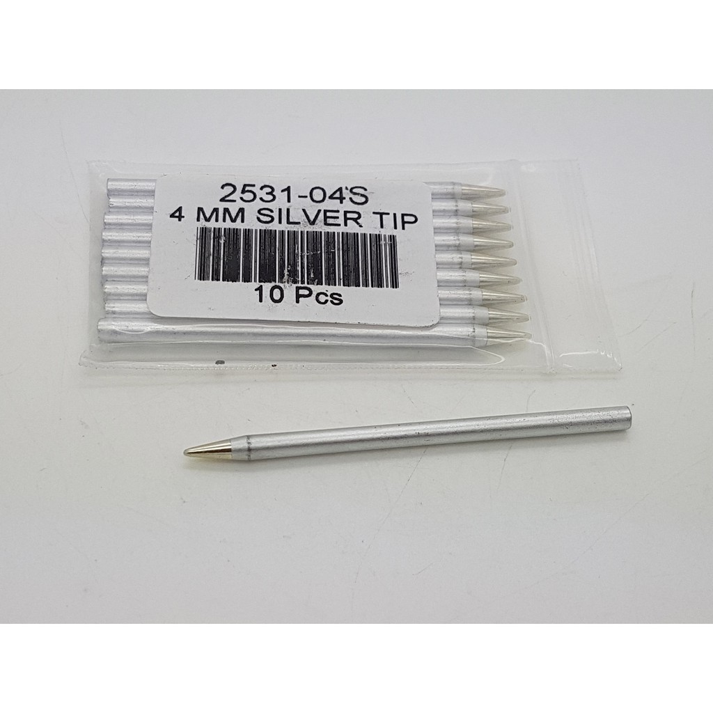 Mata Solder HAKKO 2531-04S 4mm silver TIP ( ujung TUMPUL )