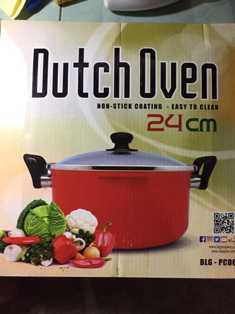 Panci Dutch Oven Teflon Maslon Maspion 24cm Tebal
