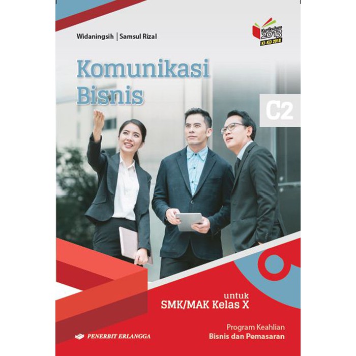 Buku Erlangga Original Komunikasi Bisnis Program Keahlian Bisnis Pemasaran Smk Kelas 1 Shopee Indonesia