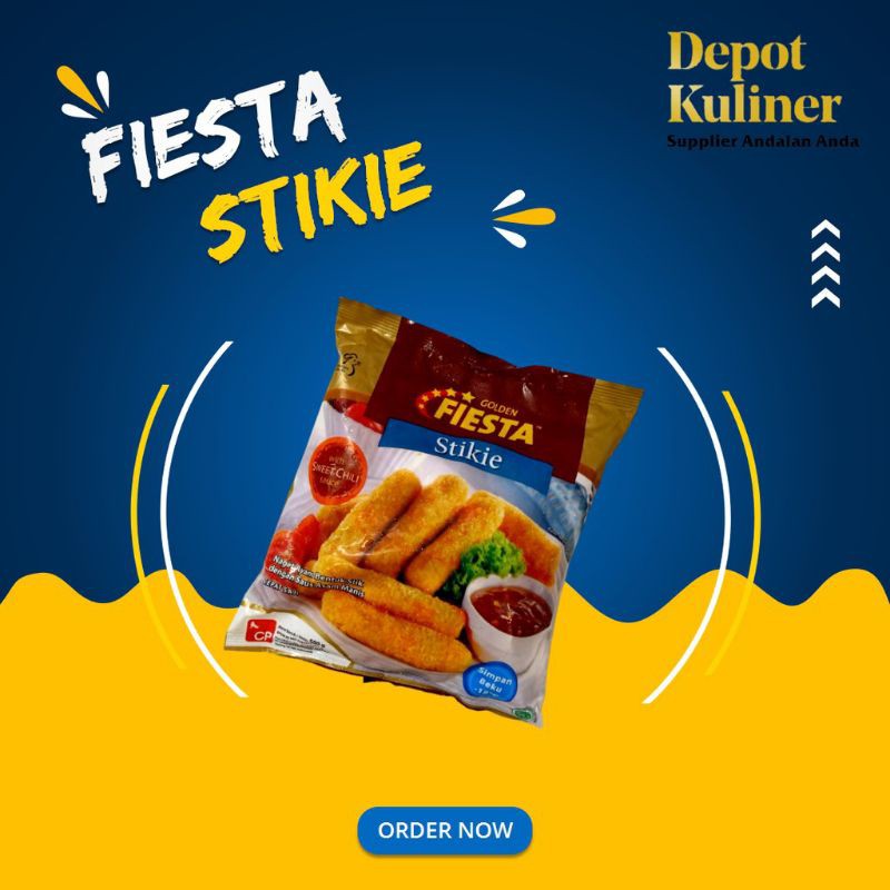 Fiesta Golden Stikie with Chili Sauce 500GR