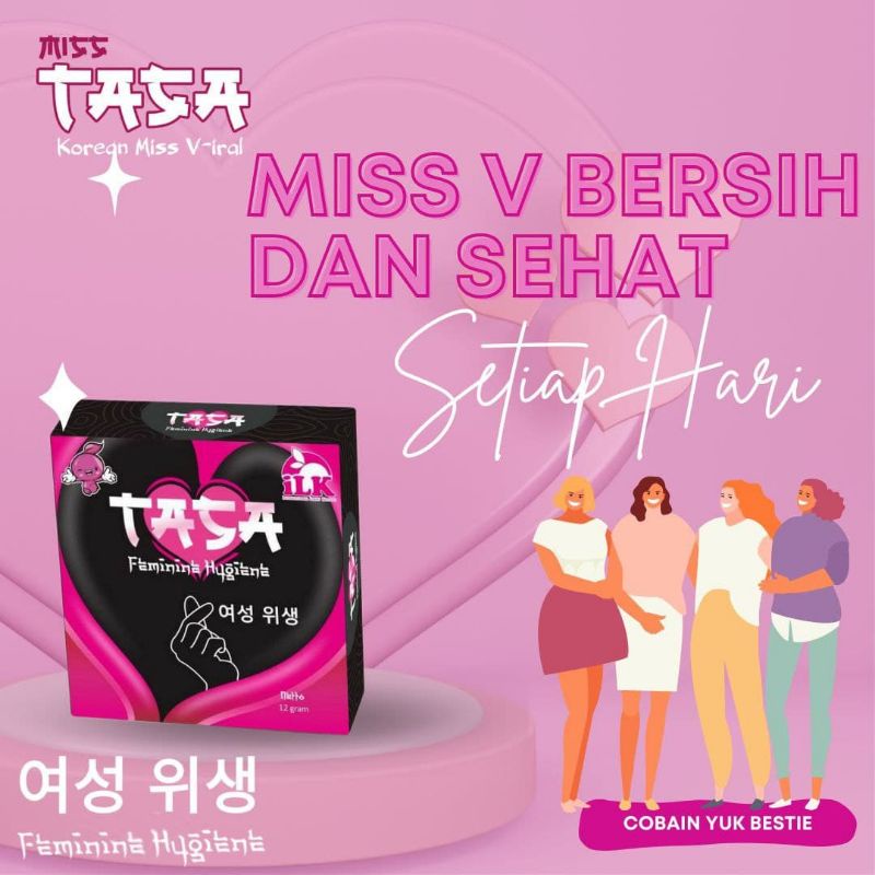Sabun kewanitaan korea miss Tasa bikin wangi, anti keputihan, feminime hygiene, memberikan kesegaran