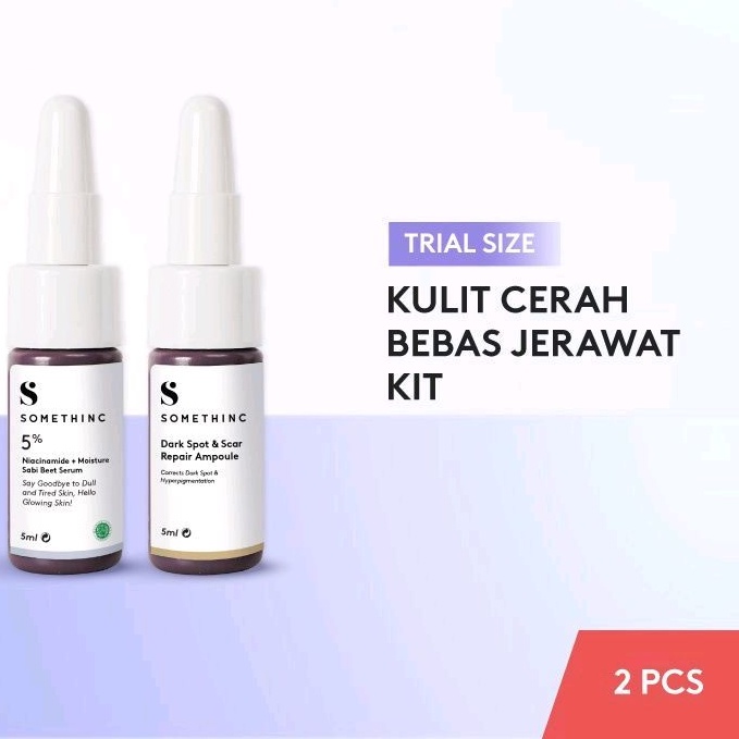 somethinc trial Size Kulit Cerah Maksimal Kit isi 2pc/ original 100%