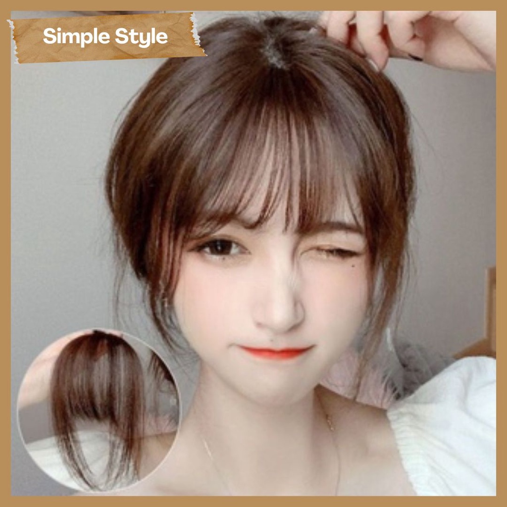 Hairclip Poni Depan Poni Palsu Poni depan korea Poni clip hairclip poni poni palsu korea human hair poni depan